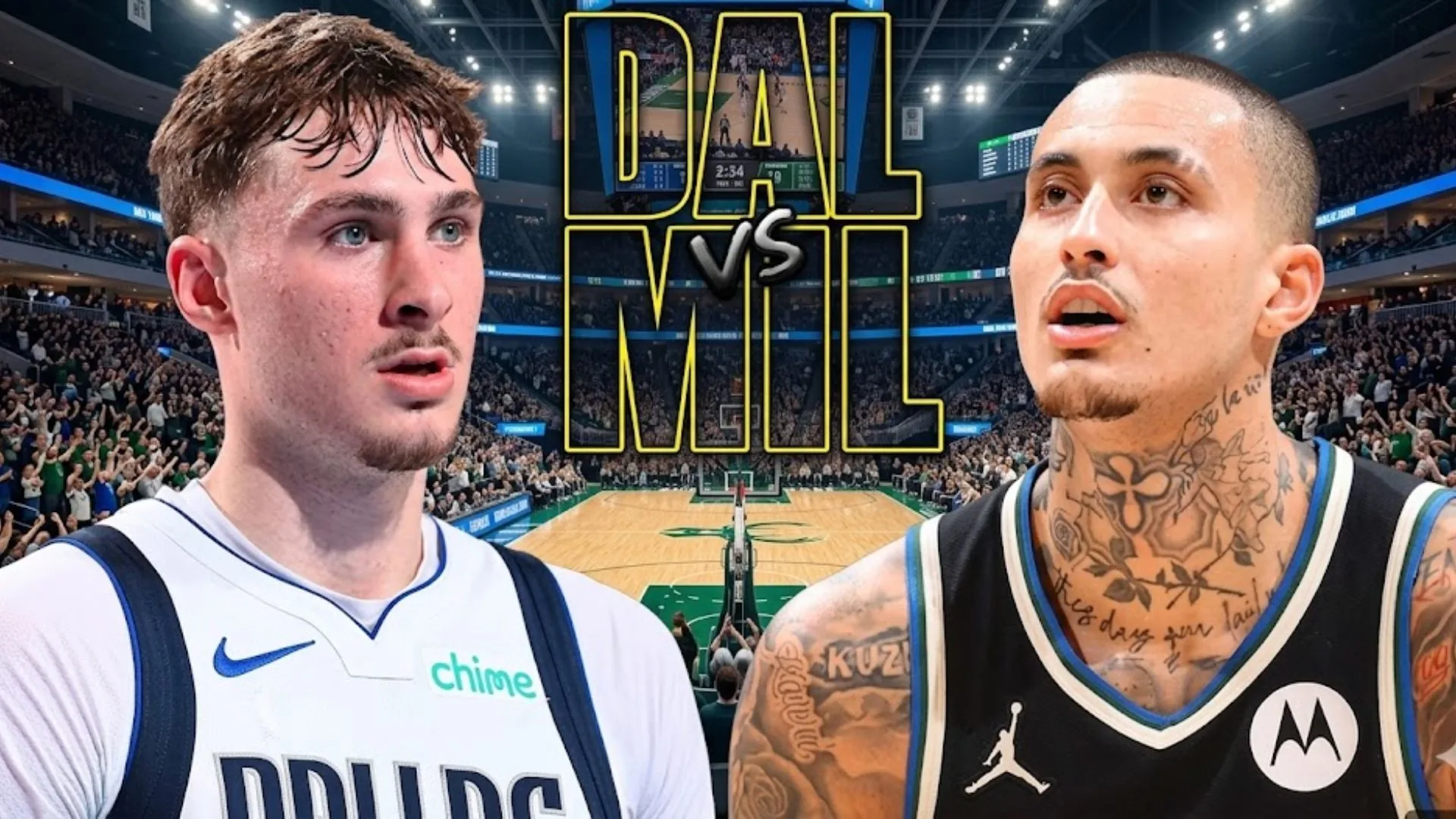 Mavericks vs Bucks Match Stats