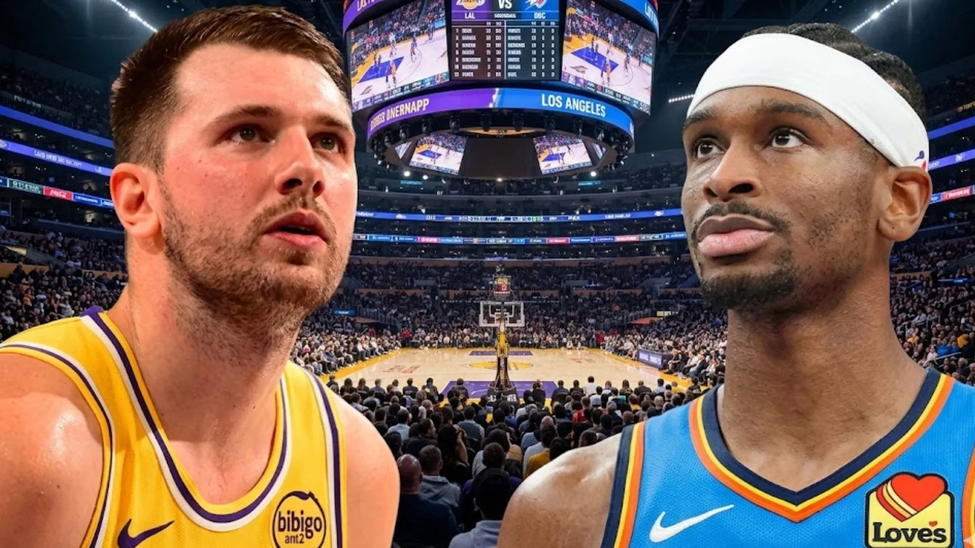 Los Angeles Lakers vs Oklahoma City Thunder