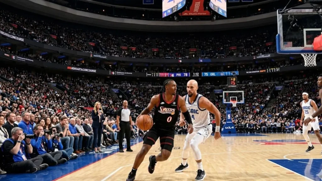 Magic vs 76ers Match Stats