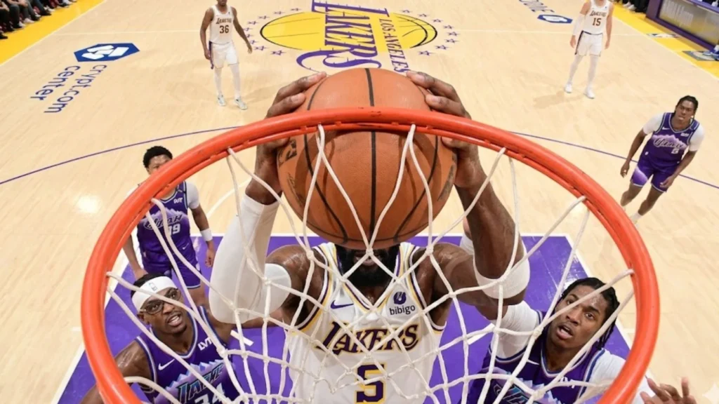 Jazz vs Lakers Match Stats