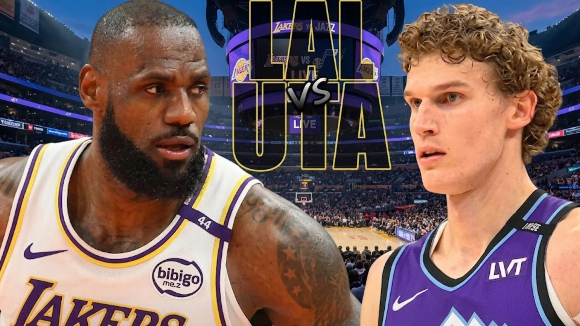 Jazz vs Lakers Match Stats