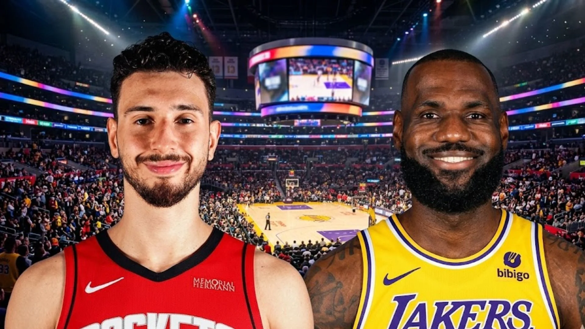 Rockets vs Lakers Match Stats
