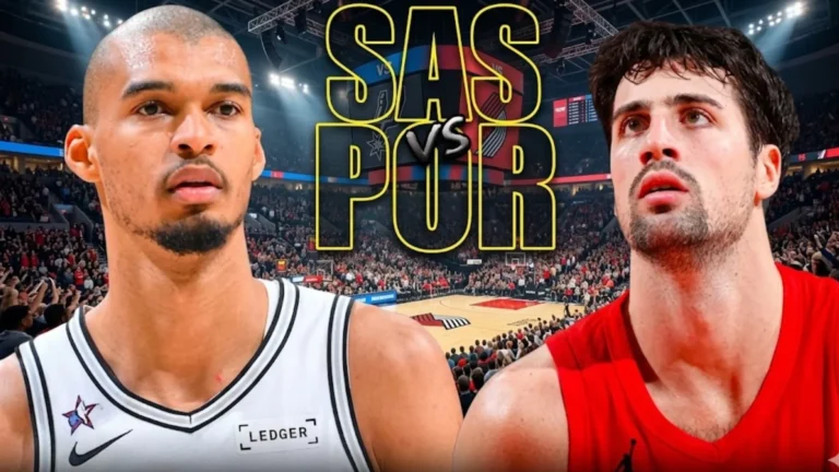 Spurs vs Trail Blazers Match Stats