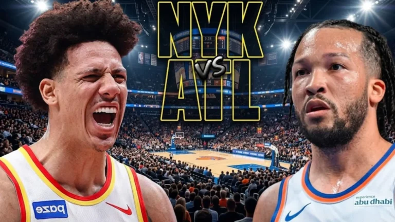 Knicks vs Hawks Match Score and stats