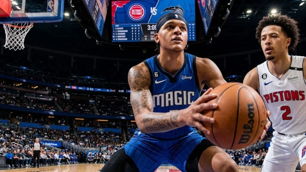 Magic vs Pistons match stats