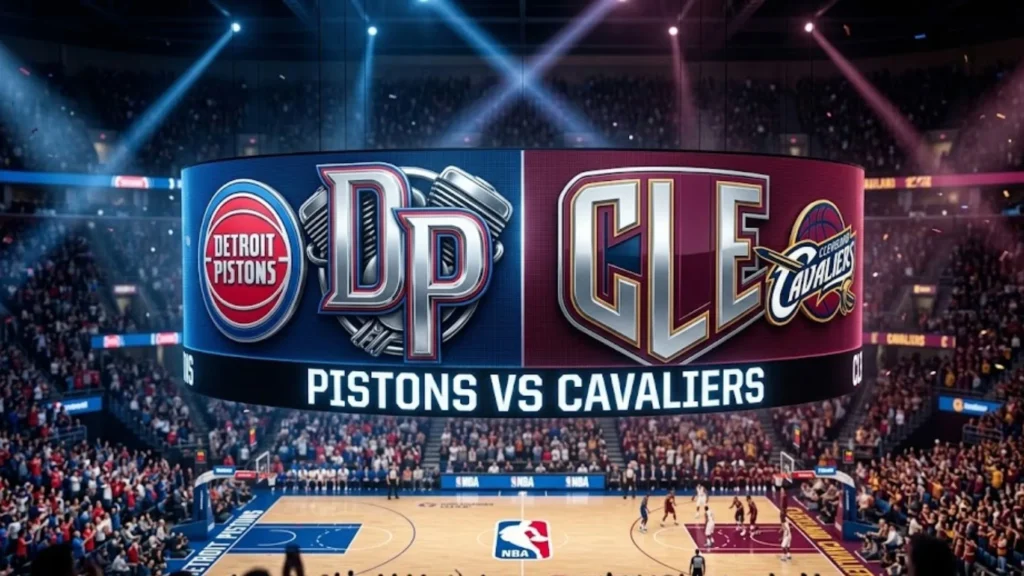 Pistons vs Cavaliers Match Stats
