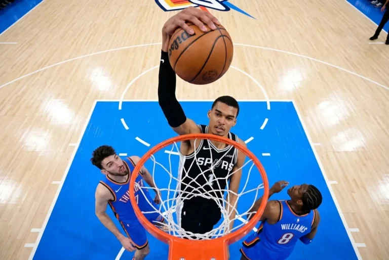 spurs vs thunder match stats