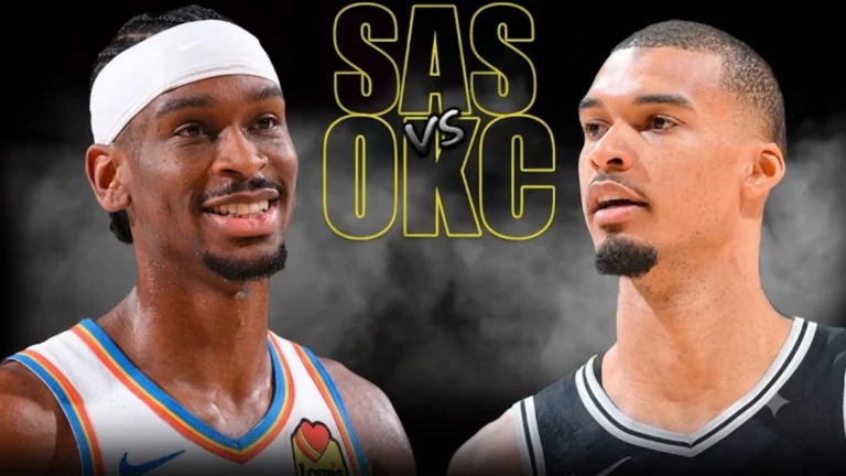Thunder vs Spurs match score and stats