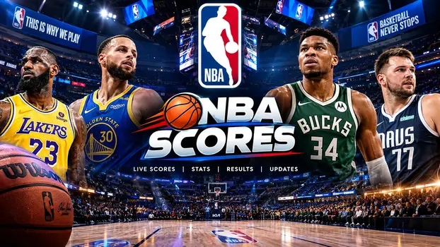 NBA Players and Basketball Action on Court